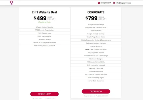 Our Packages