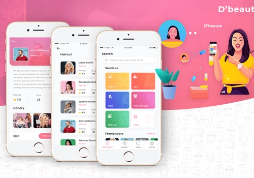 Beauty Salon Mobile App Development