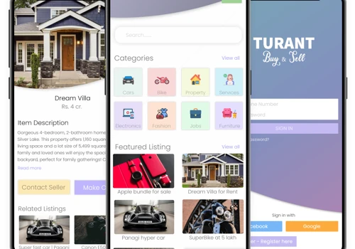 online classified mobile application