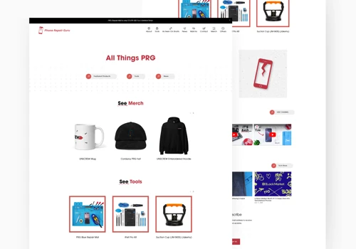 Squarespace Website Design For 4M Youtuber+