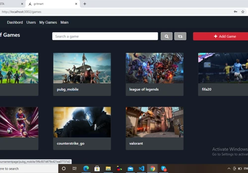 Esports Tournament Portal