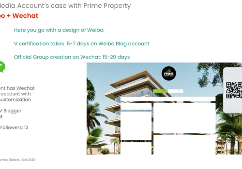 Prime Property Weibo account