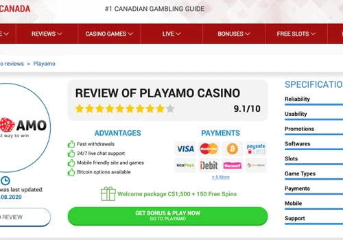 We have completely relaunched the project casinocanada.com!