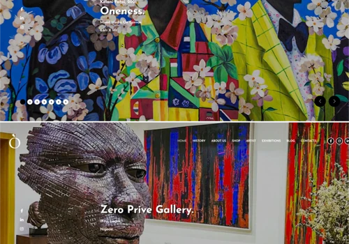 Zero Prive Art Gallery - We Development, Security