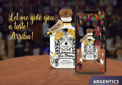 Gamified app for a tequila brand