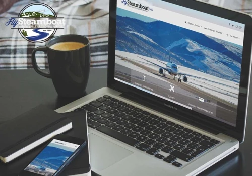 Website & marketing for Steamboat Springs airport