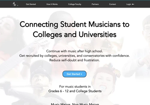 Platform, connecting music students to professors