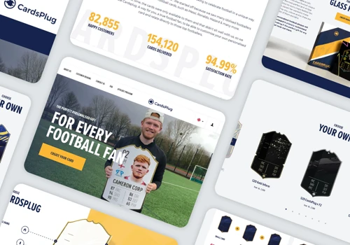 Cardsplug - eCommerce Revamp