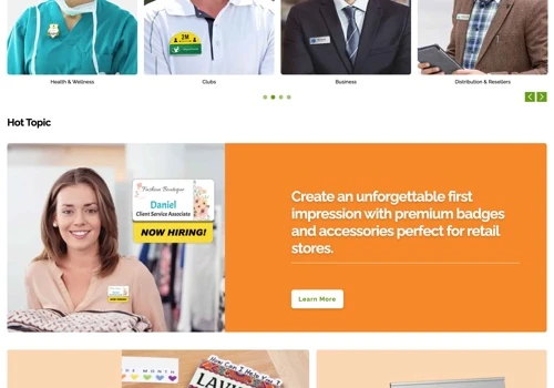 Imprint Plus B2C and B2B eCommerce Platform