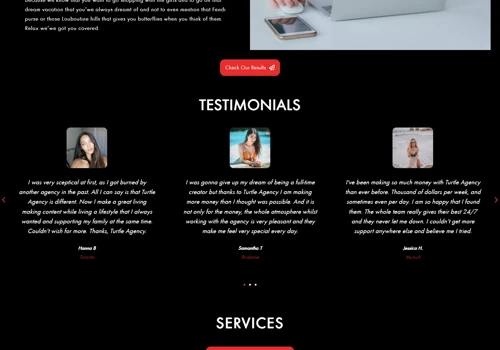 Agency Website