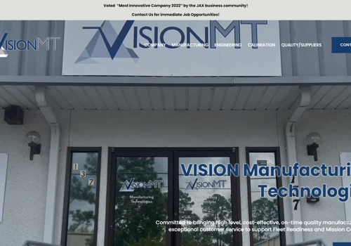 Website Development for Aerospace Manufacturer