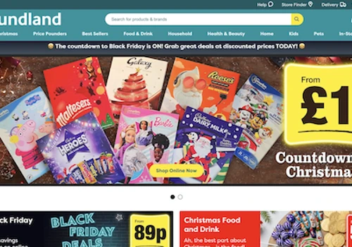 Rebranded Poundland eCommerce Site