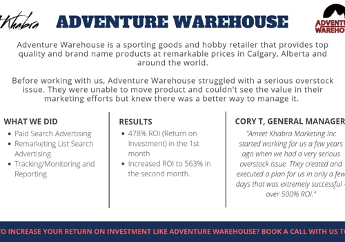 Project with Adventure Warehouse