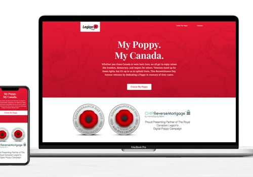 MyPoppy.ca Website Development