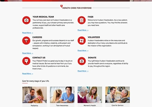 Health Care Website Design & Development