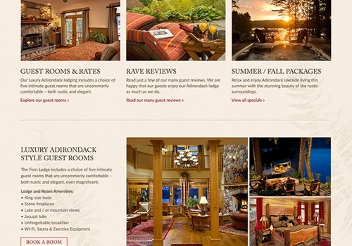 Website Redesign & Digital Marketing for Luxury Resort