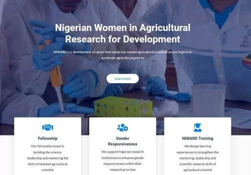Niward website