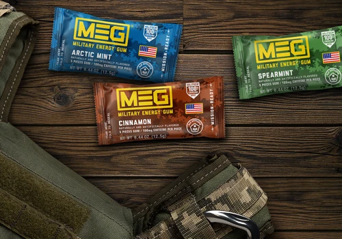 MEG Military Energy Gum - Brand & Packaging Design