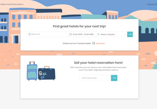 Cancelon online hotel booking