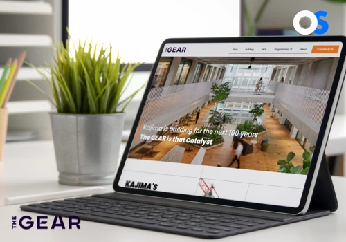 The Gear by Kajima - Website Development