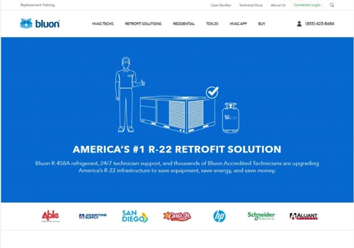Bluon - your digital assistant for R-22 refrigerant replacements.