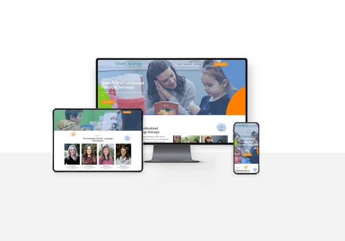 Website Redesign for Clearly Speaking