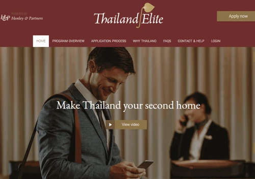 Online Campaign for Thailand Elite Residency