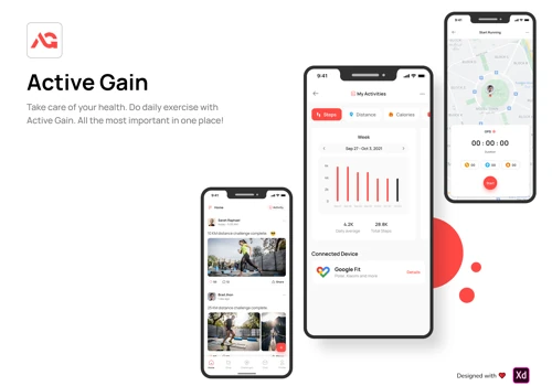 Maintain your health and shop using ActiveGain