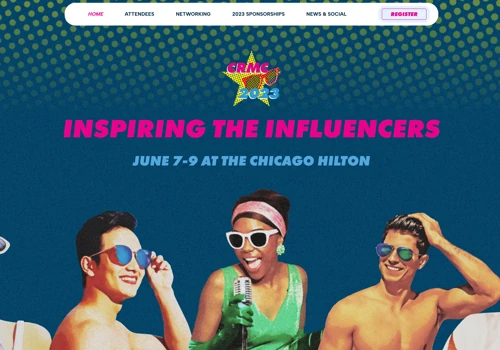 Graphic Design and UX Design for CRMC