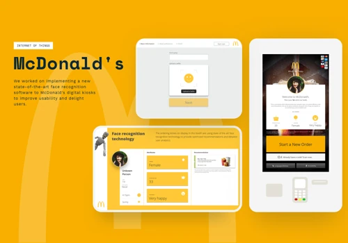 McDonald's - State-of-the art face-recognition and kiosk experience