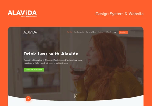 ALAVIDA Website and Mobile App Design