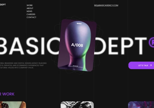 BASIC/DEPT redesign concept