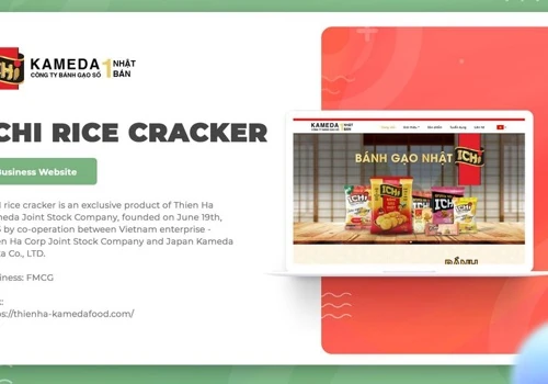 Japanese rice cracker ICHI