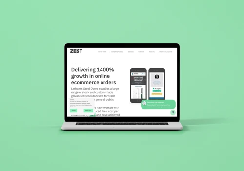 Delivering 1400% growth in online ecommerce orders