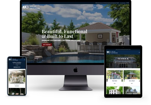 Atlas Outdoor Living Website