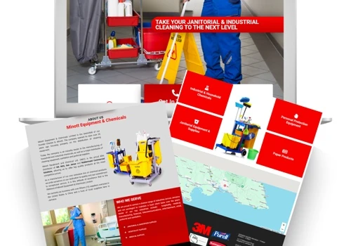 Minott Equipment & Chemicals Website Design