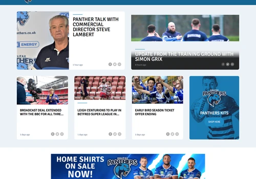 Halifax Panthers RLFC Website