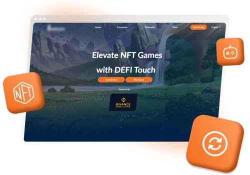 DEFI Game platform