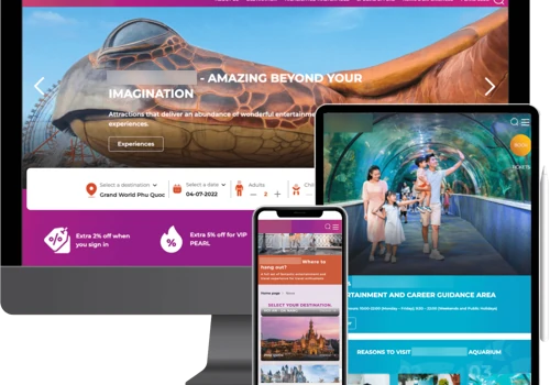 Travel web app