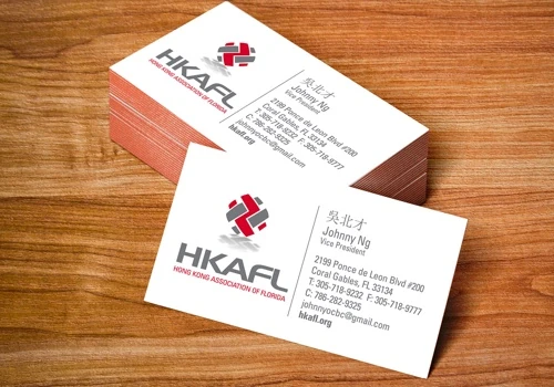 Hong Kong Association of Florida - Logo & Business Cards