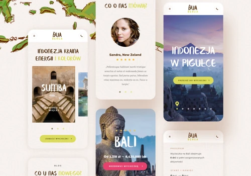 UX Design and WordPress Development for Dua Benu