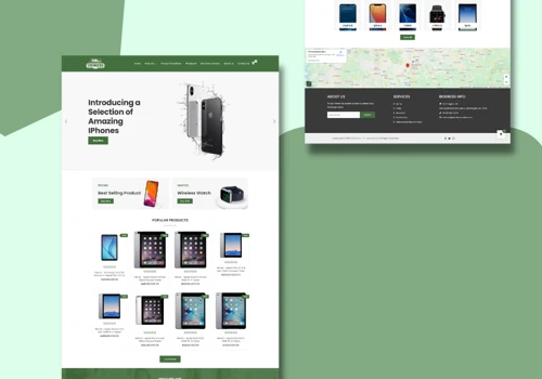 Enuflea Market - E-commerce Website Development