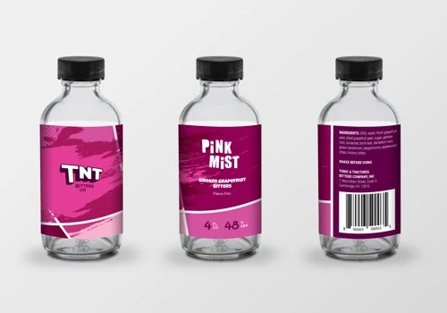 TNT Bitters Packaging Design