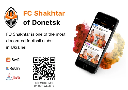 FC Shakhtar: Mobile app for the football club