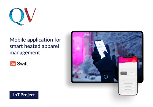 Quanta Vici: Mobile application for smart apparel