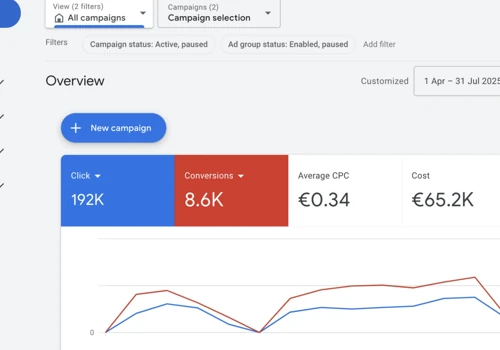 Google Ads Management with 8.6K Sales in 4 months