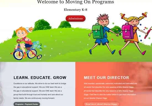Welcome to Moving On Programs Elementary K-8