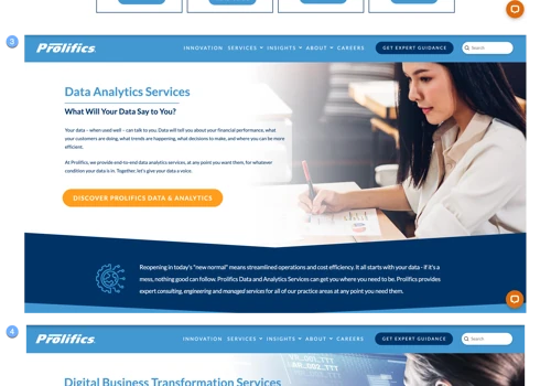 Full Website Rebuild of $1b IT Consulting Company