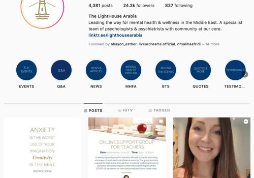@lighthousearabia Instagram