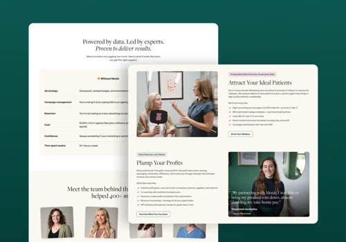 We Boosted Moxie’s Conversions With a Smarter Site